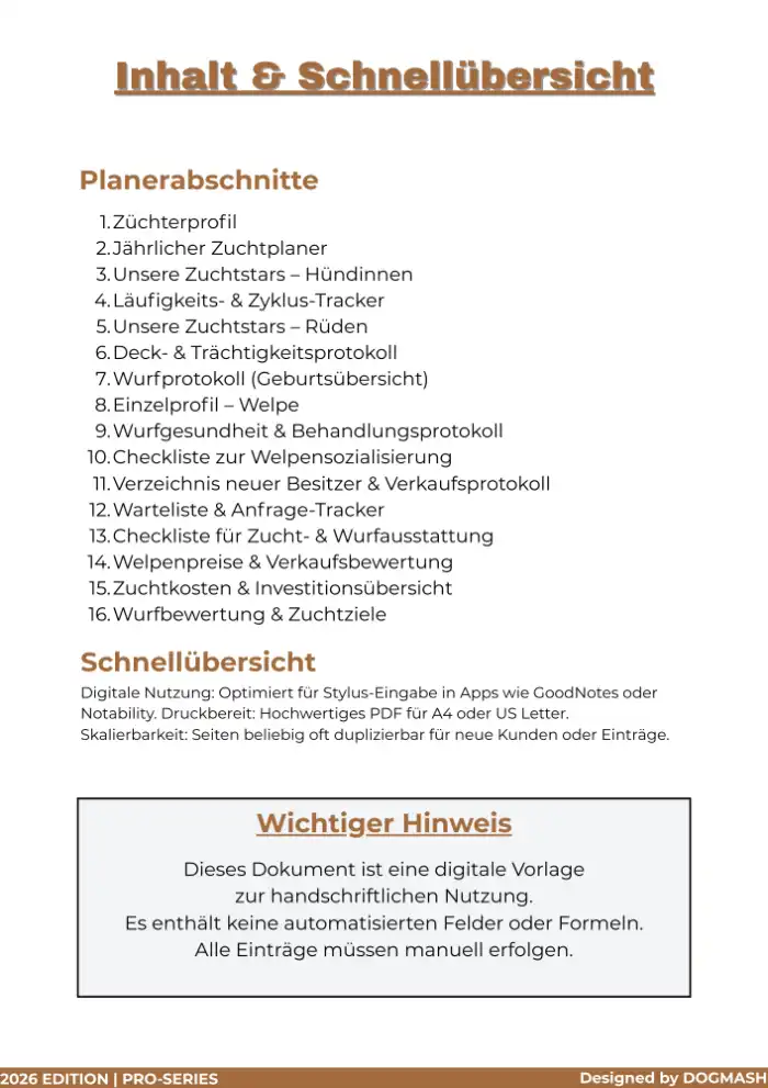 Vorschau DOGMASH Zucht-Planer Pro 2026