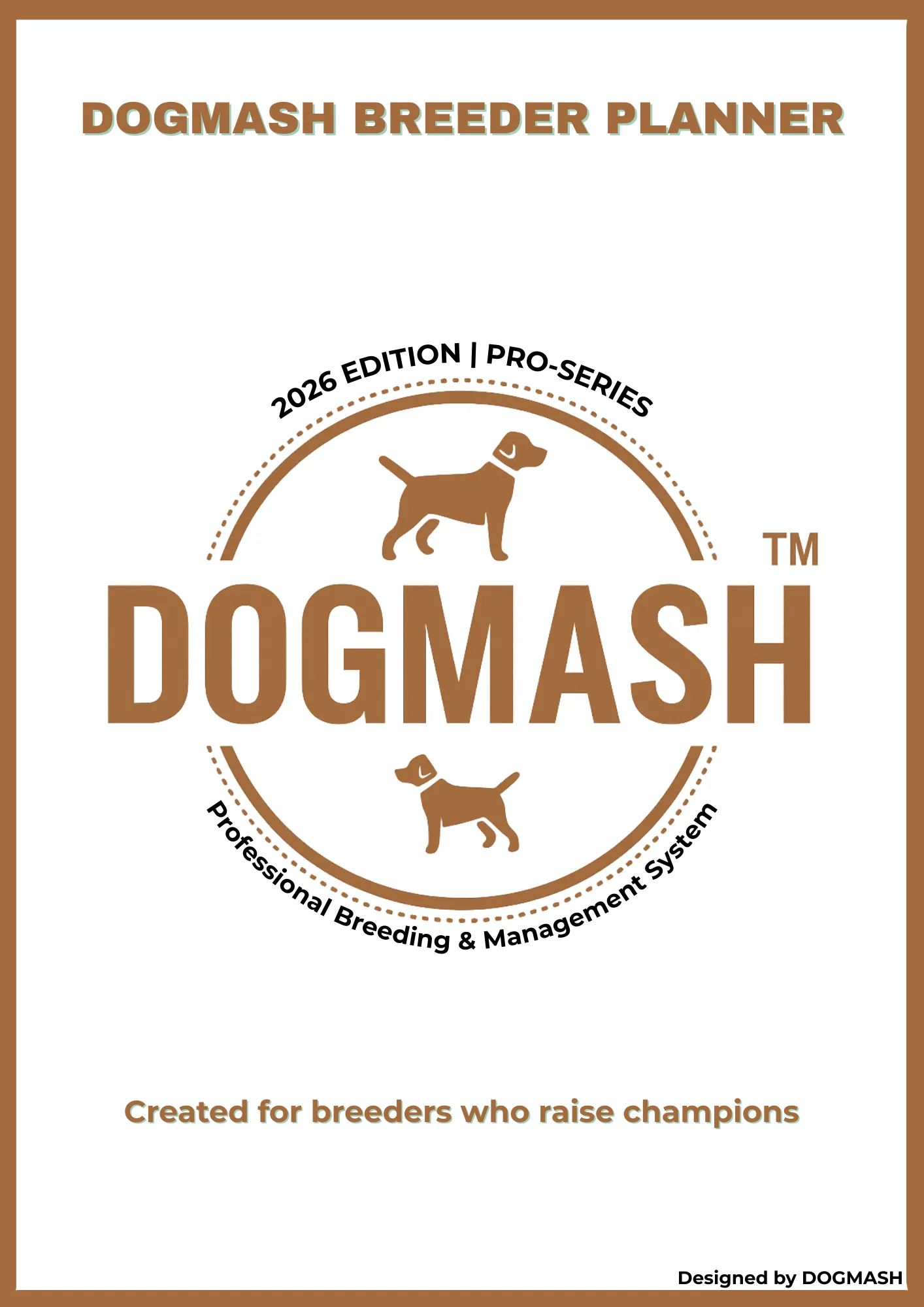 Printable Dog Breeding Logbook Page Preview