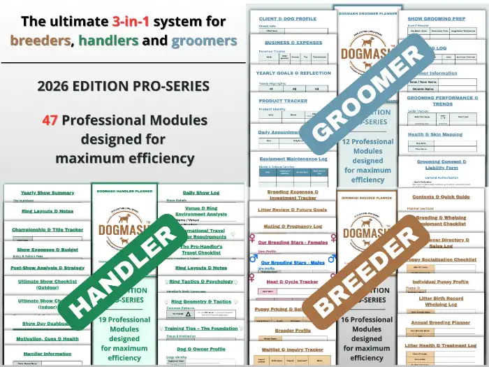 DOGMASH Ultimate Pro Bundle 2026 Digital Logbook